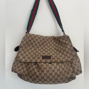 GUCCI GG suprime diaper bag .Please look at the photo carefully